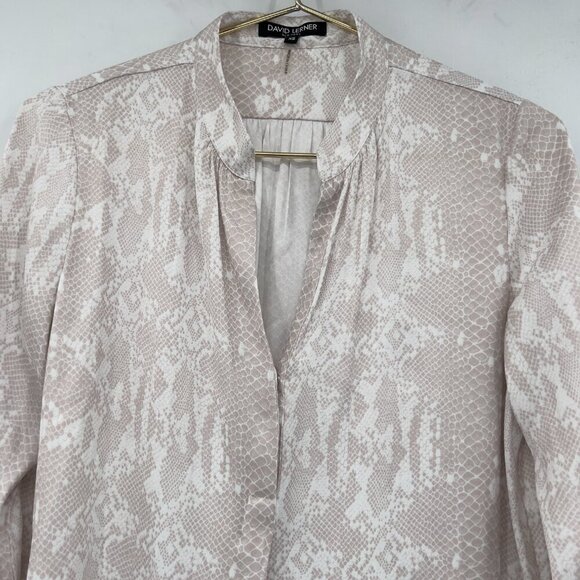 David Lerner 3/4 Sleeve Snake Print - Picture 3 of 8